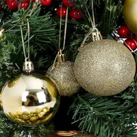 Iris Karácsonyfa gömb szett 100 db-os arany #3