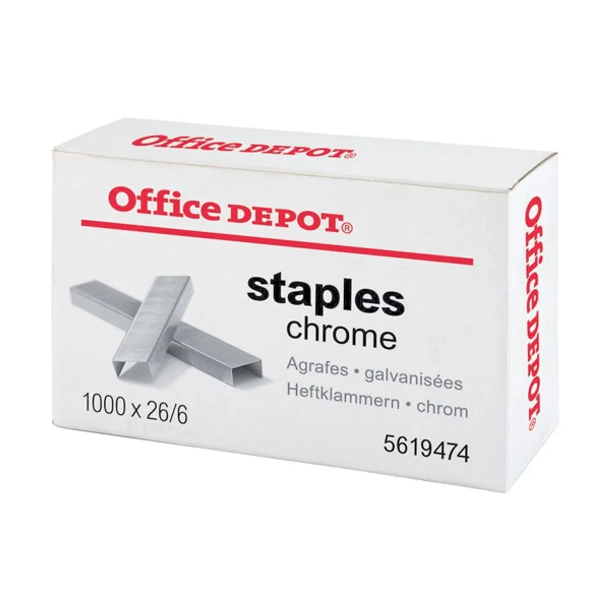 Office Depot 26/6 1000db/cs fűzőkapocs #1