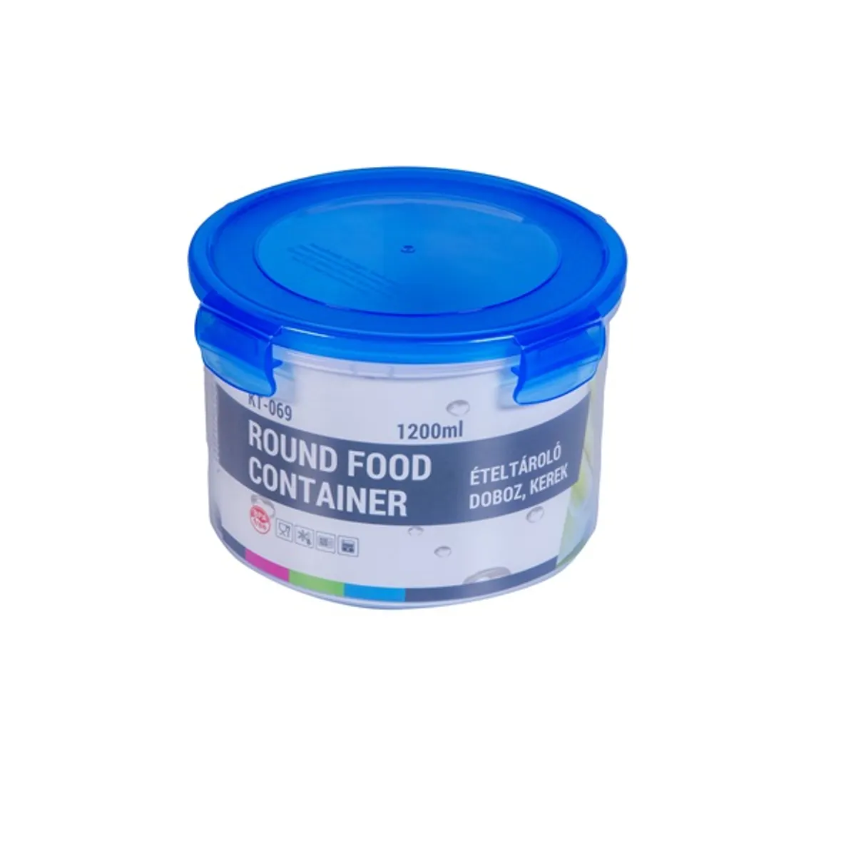 TOO KT-069 1200ml-es kerek ételtároló doboz #1