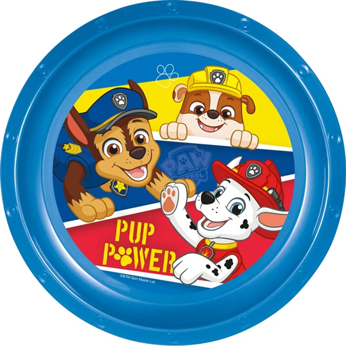 IRIS Licence Mancs őrjárat műanyag lapostányér #1