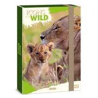 Ars Una Icons of the Wild-Lions 25 (5504) A4 füzetbox #2