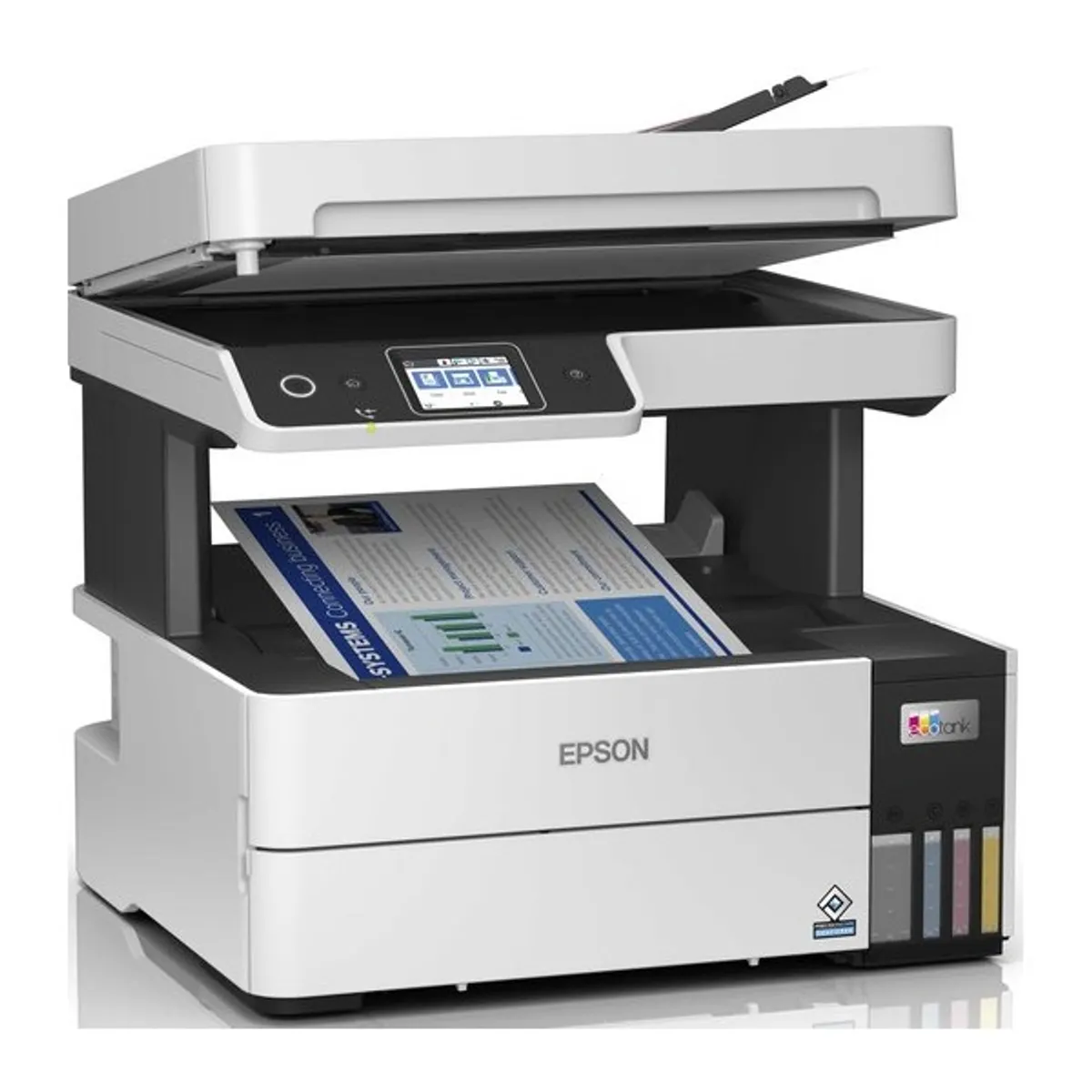 Epson EcoTank L6490 színes nyomtató MFP, Duplex, WiFi/USB/LAN, 13 000/5200 oldal tinta a dobozban #1