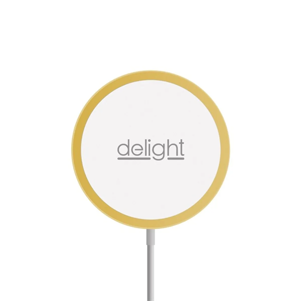 Delight 55164B Type-C arany vezeték nélküli töltőpad #1
