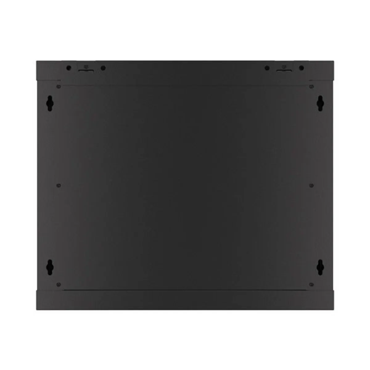 Lanberg WF01-6409-10B 19" 9U SZÉL:600mm MÉLY:450mm MAG:512mm lapraszerelt üvegajtós fekete fali rack szekrény #10