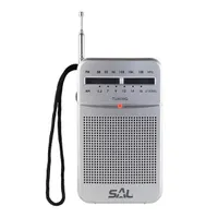 SAL RPC 4 2 sávos ezüst zsebrádió #1