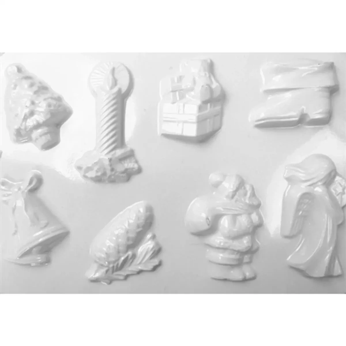 Pentart Karácsonyi 8 motívumos gipszkiöntő forma #1