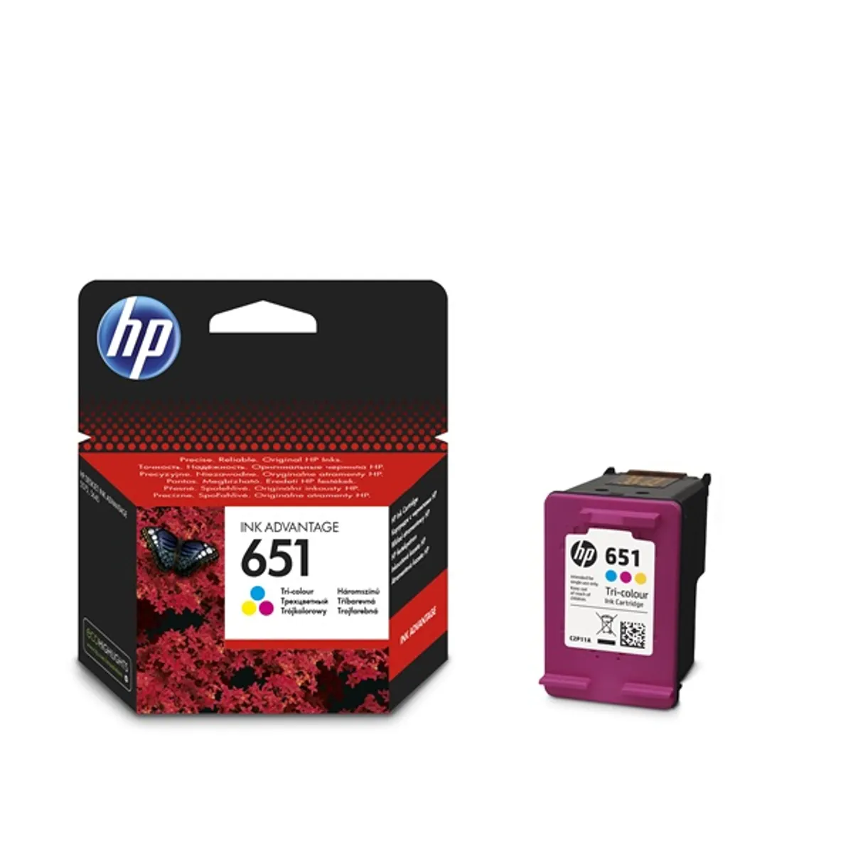 HP C2P11AE (651) háromszínű tintapatron #1