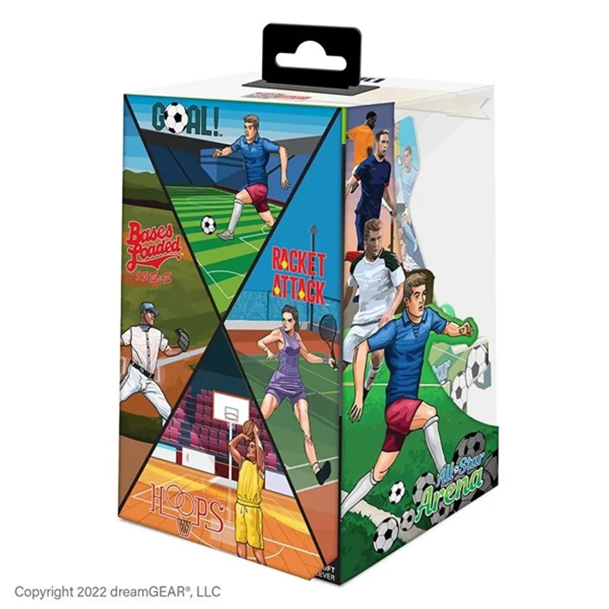 My Arcade DGUNL-4125 All-Star Arena 300+ Micro Player Retro Arcade 6.75" hordozható kézikonzol #2