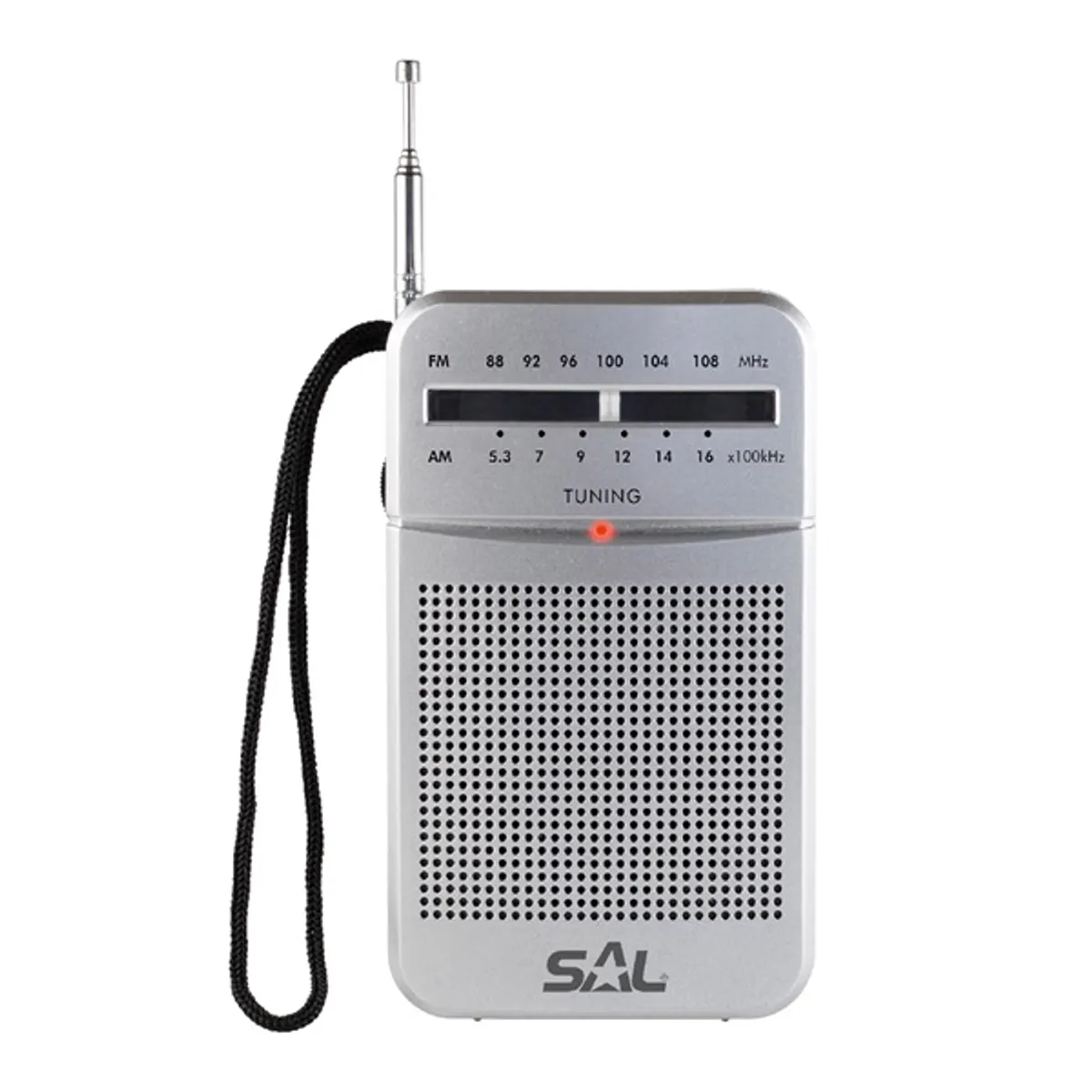 SAL RPC 4 2 sávos ezüst zsebrádió #1
