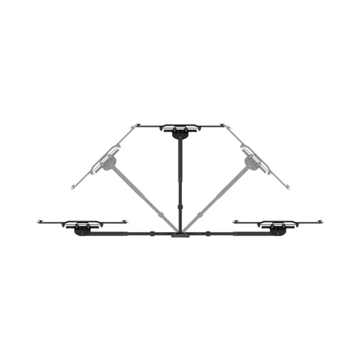 Meliconi SlimStyle Plus 400SDR Fast Block 40"- 82" fali TV konzol #5