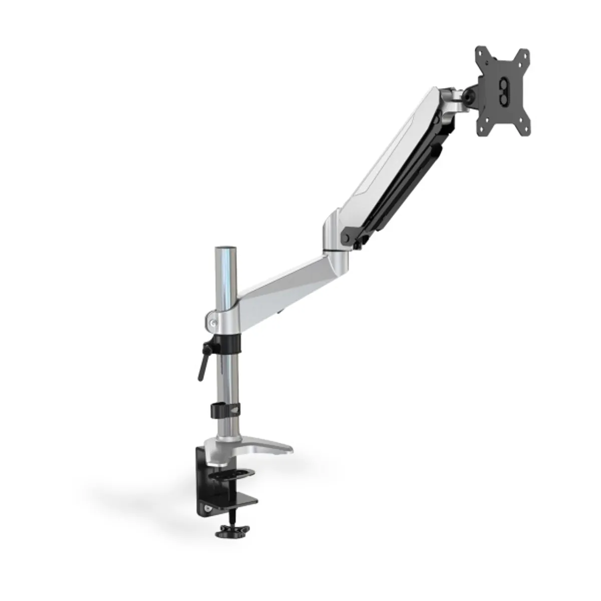 DIGITUS gázrugós C-bilincses univerzális (VESA 75/100) 1-es ezüst monitor tartó konzol #1