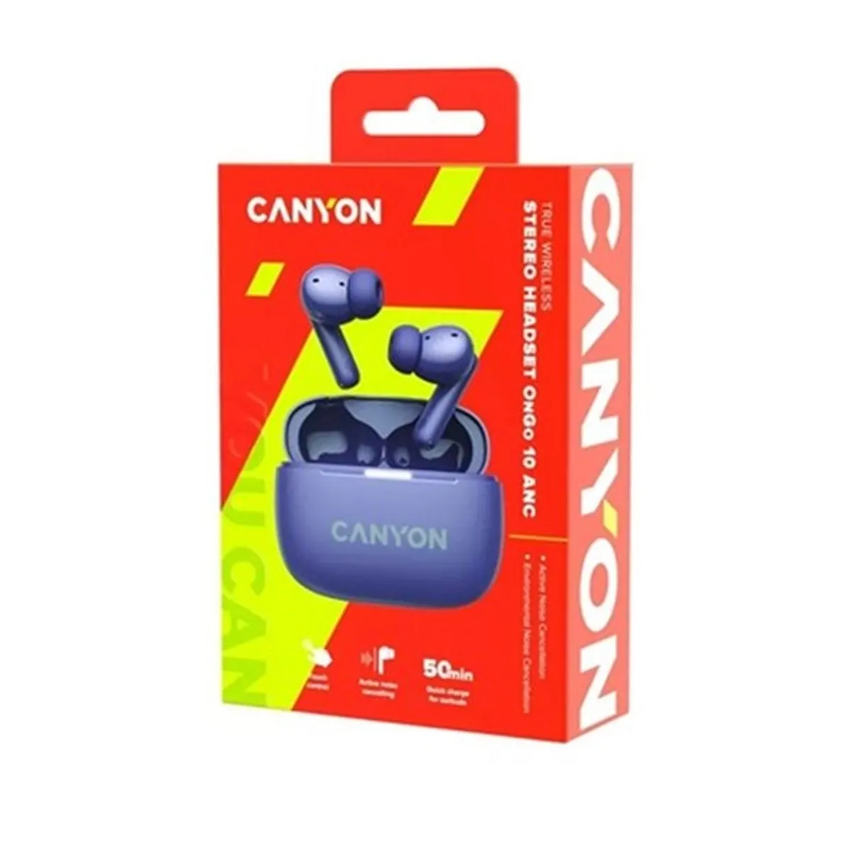 Canyon TWS-10 True Wireless Bluetooth lila fülhallgató #8