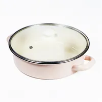 TOO LINE ROSE LOW 3,2 literes, 24cm átmérő, 7,5cm magasságú alacsony lábas (fazék) üveg fedővel #2