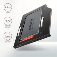 Axagon RSS-CD09 2,5" SATA SSD/HDD caddy optikai meghajtó beépítő keret #2