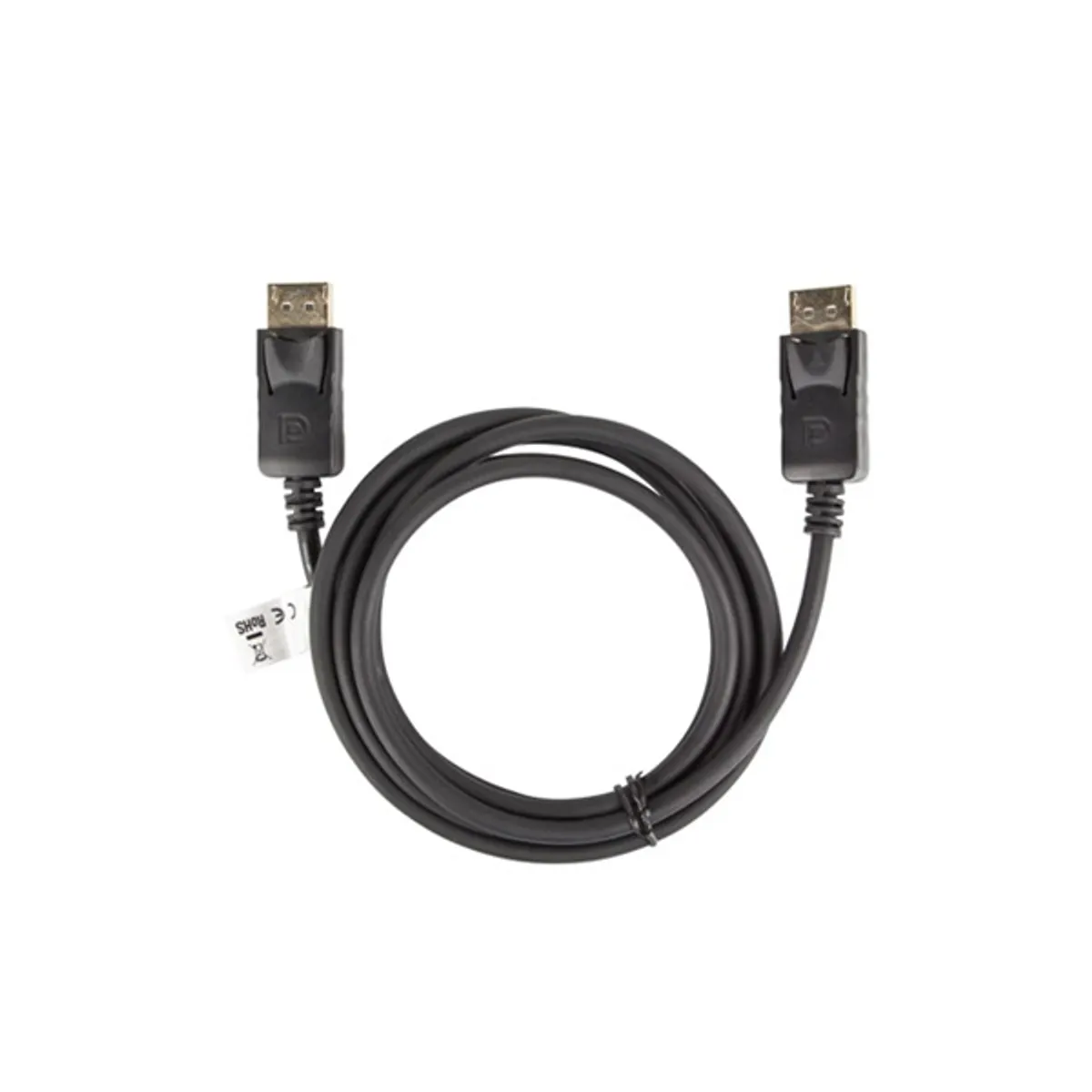 Lanberg 1,8m DisplayPort 4K apa - apa fekete kábel #2