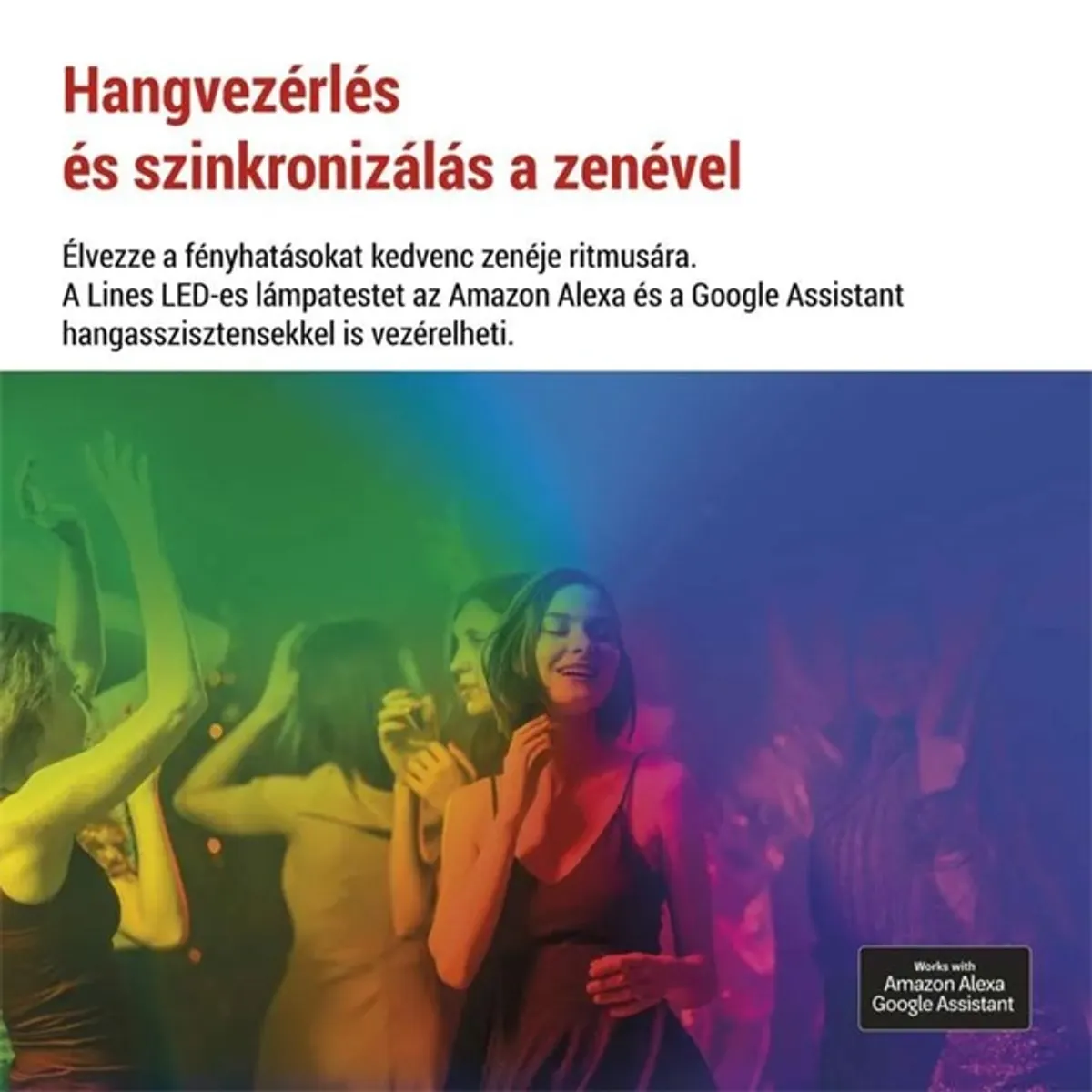 Emos GoSmart Lines fekete, 9 részből álló, 34 W, RGBIC dimmelhető, WiFi LED lámpa #4