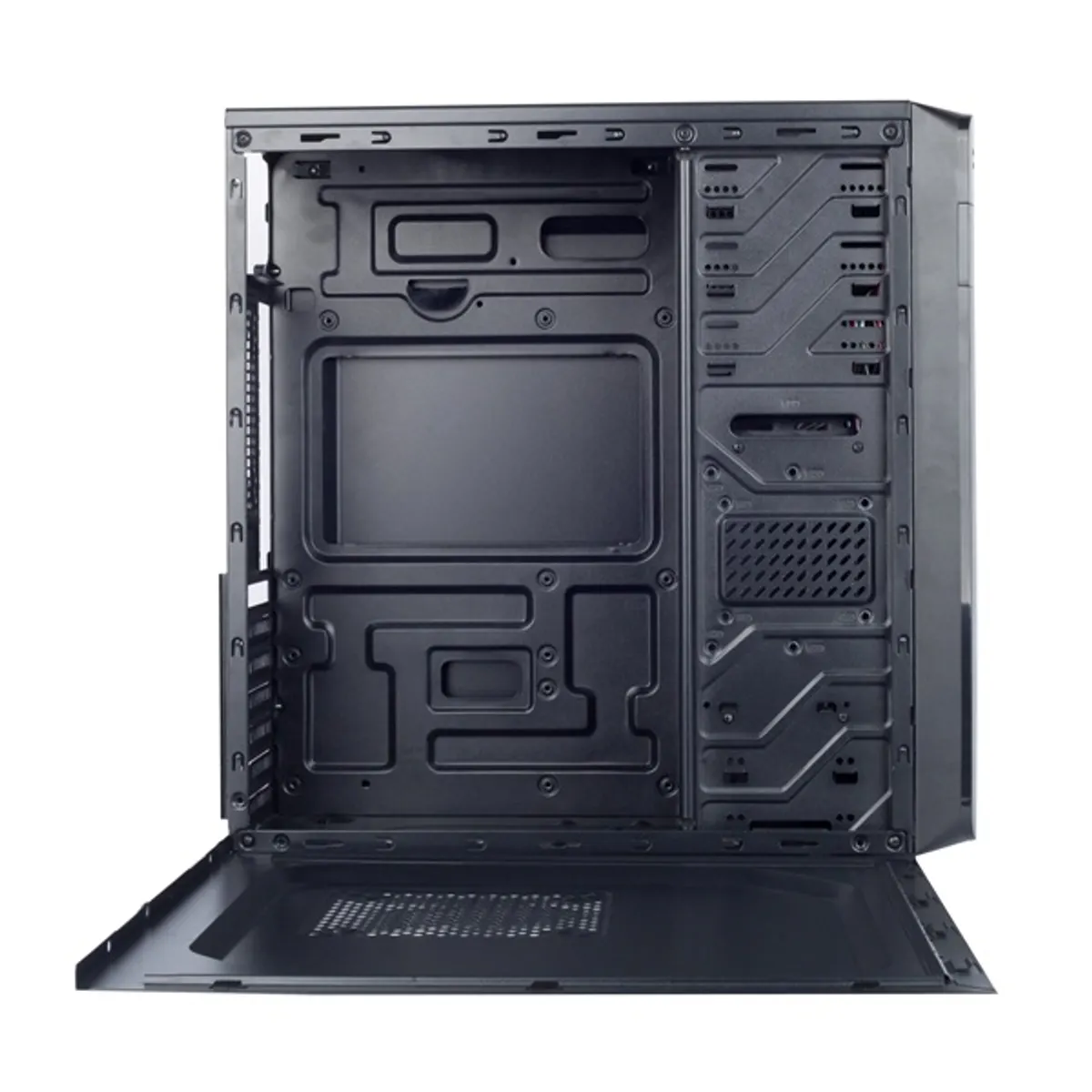 Spire SPT1614B-2U3 fekete (táp nélküli) ATX ház #5