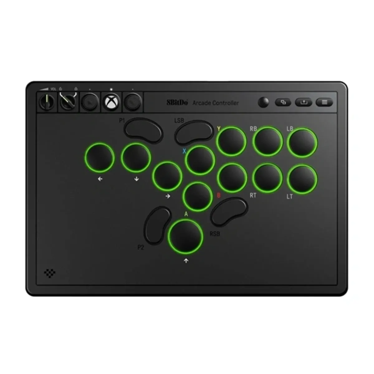 8BitDo Arcade Stick All-Button Xbox Series X|S / Xbox One / PC fekete vezeték nélküli kontroller #1