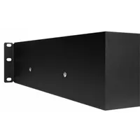 Stalflex RD19-2U-B 19" 320mm 2U zárható fekete rack fiók #6