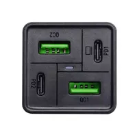Akyga AK-CH-17 5-20 V / max.3.25 A 65W 2xUSB-A + 2xUSB-C PD töltő #2