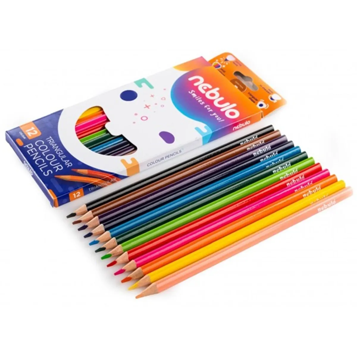 Nebulo háromszögletű 12 db-os színesceruza készlet #3