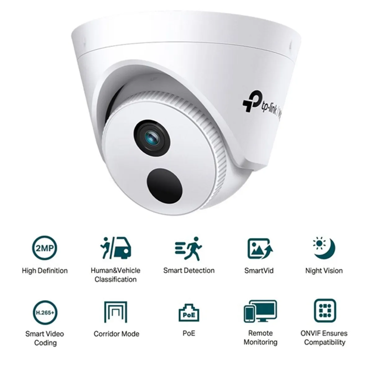 TP-Link VIGI C420I /2MP/2,8mm/beltéri/H265/IR30m/Smart Deteciton/IP turret kamera #2