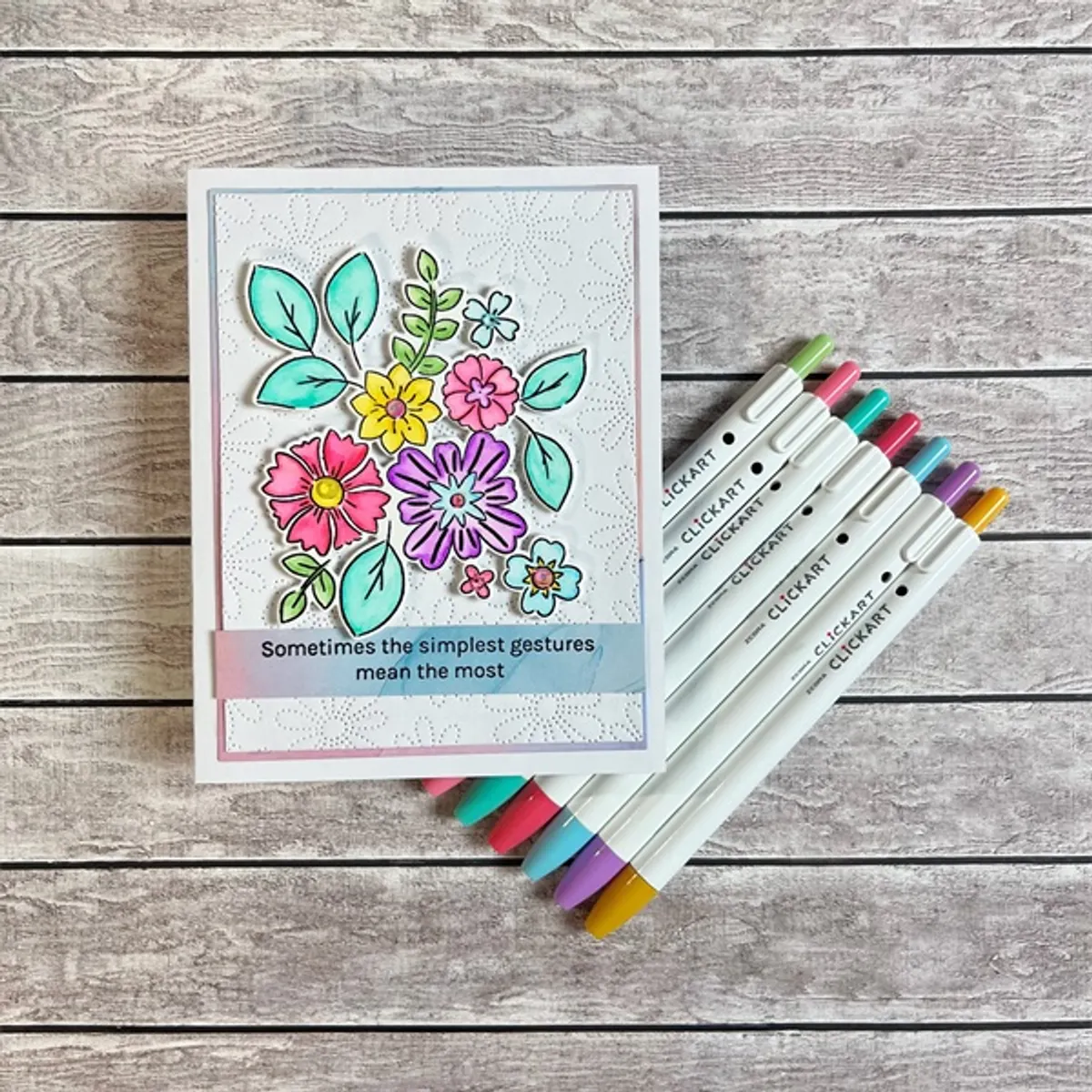 Zebra ClickArt nyomógombos 12 db-os filctoll készlet #5