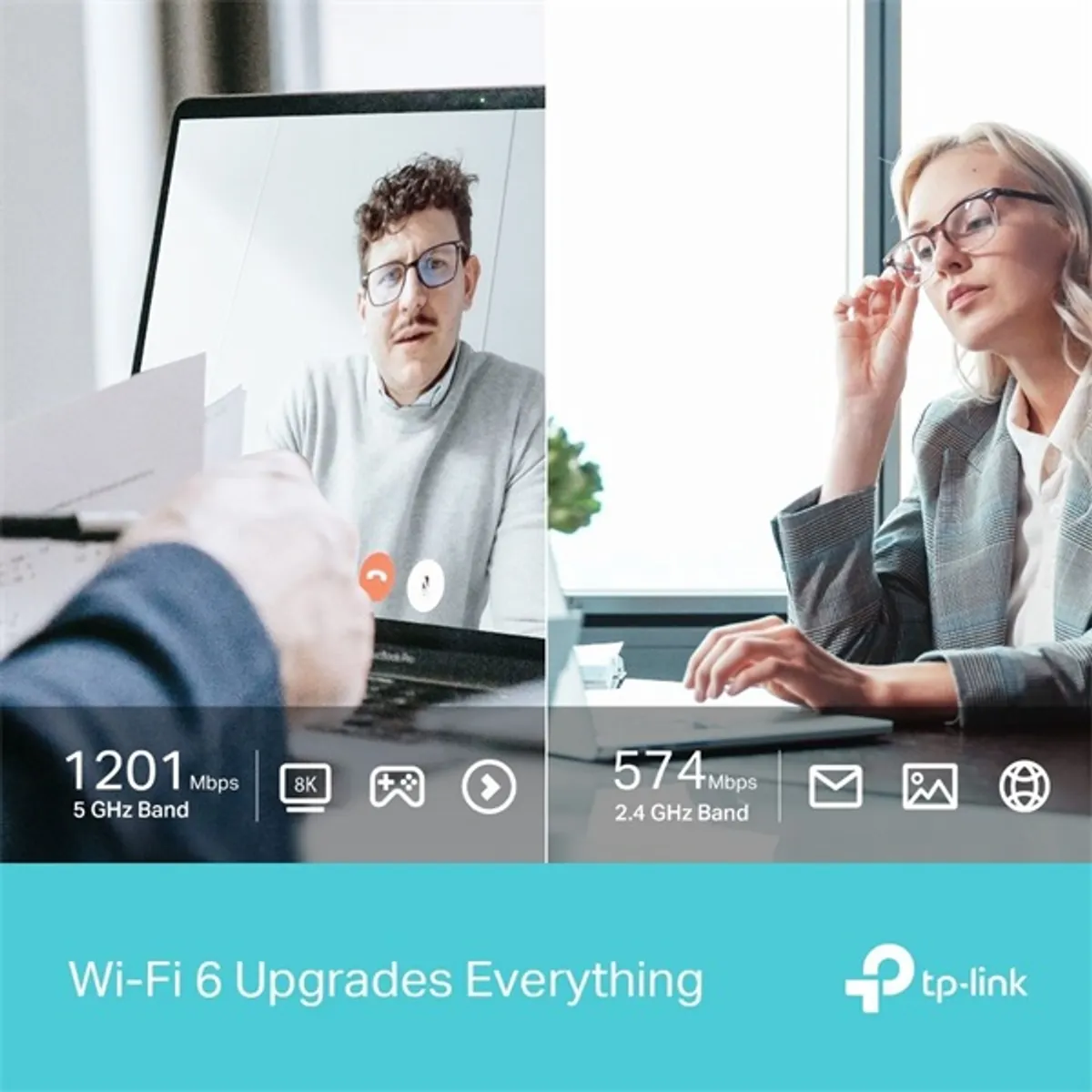 TP-Link Archer TX20U AX1800 kétsávos vezeték nélküli Wi-Fi 6 fekete USB adapter #4