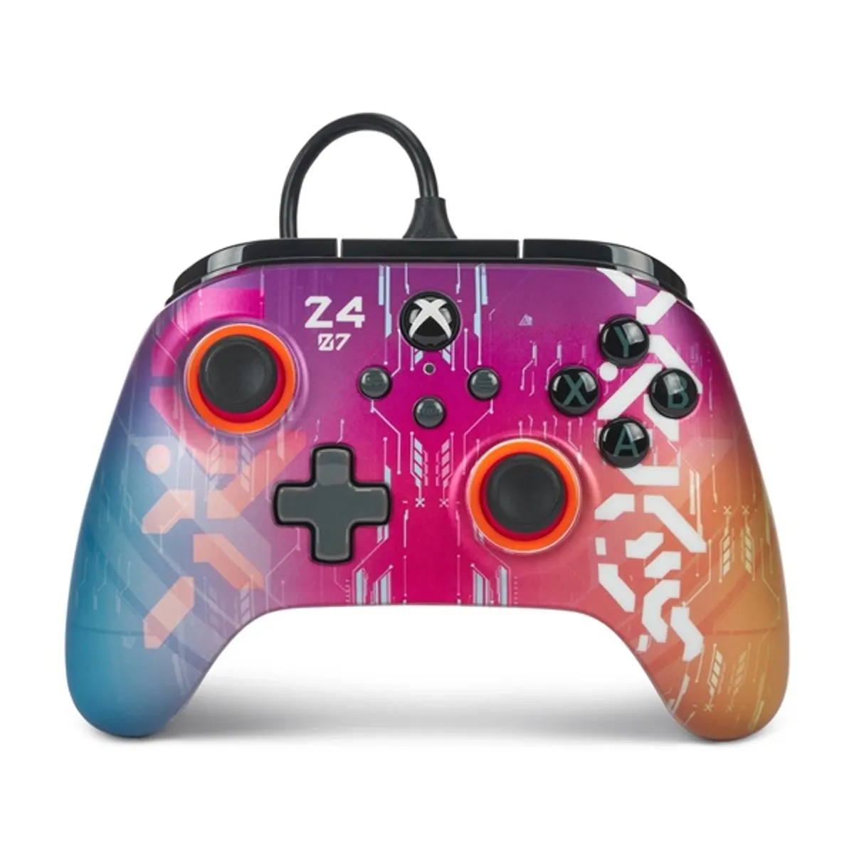 PowerA XBGP0186-01 Advantage Xbox Series X|S/Xbox One vezetékes Cyber Style kontroller #1