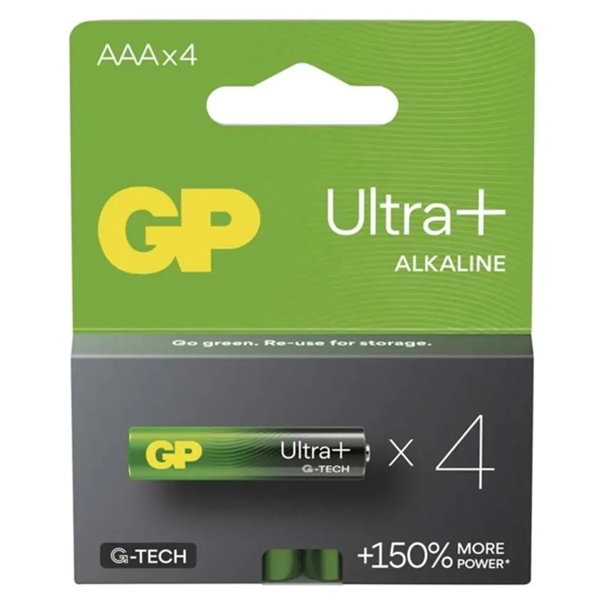 GP B03114 Ultra Plus AAA (LR03) alkáli mikroceruza elem 4db/csomag #1