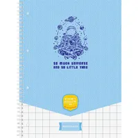 ICO Student Art A4 70lapos kockás spirálfüzet #4