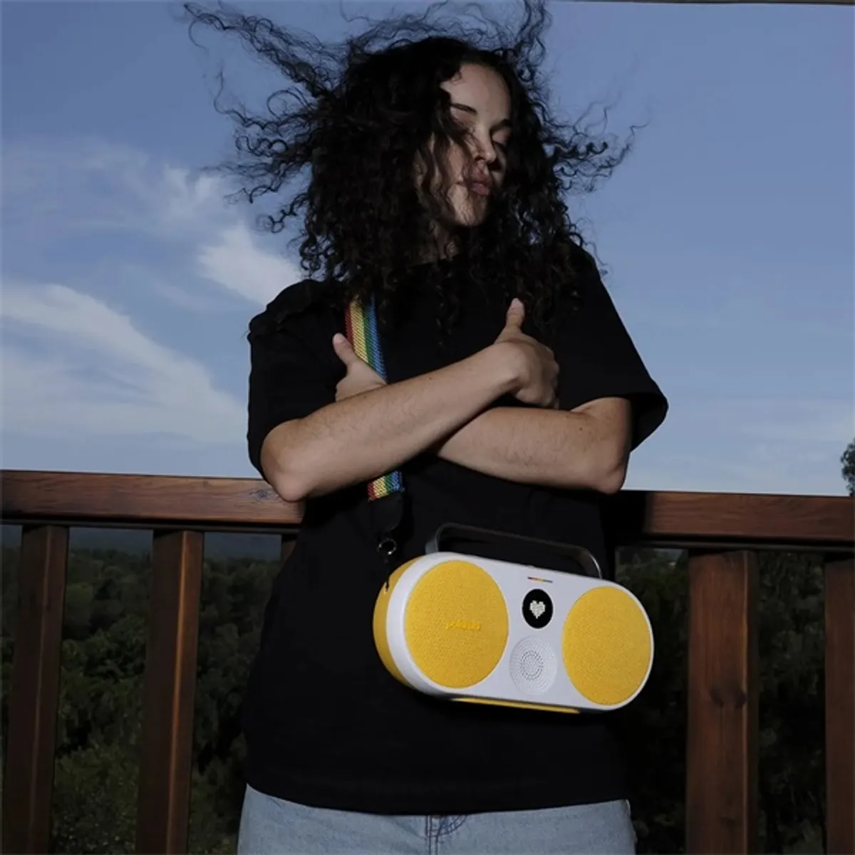 Polaroid P3 009090 sárga hordozható Bluetooth hangszóró #6