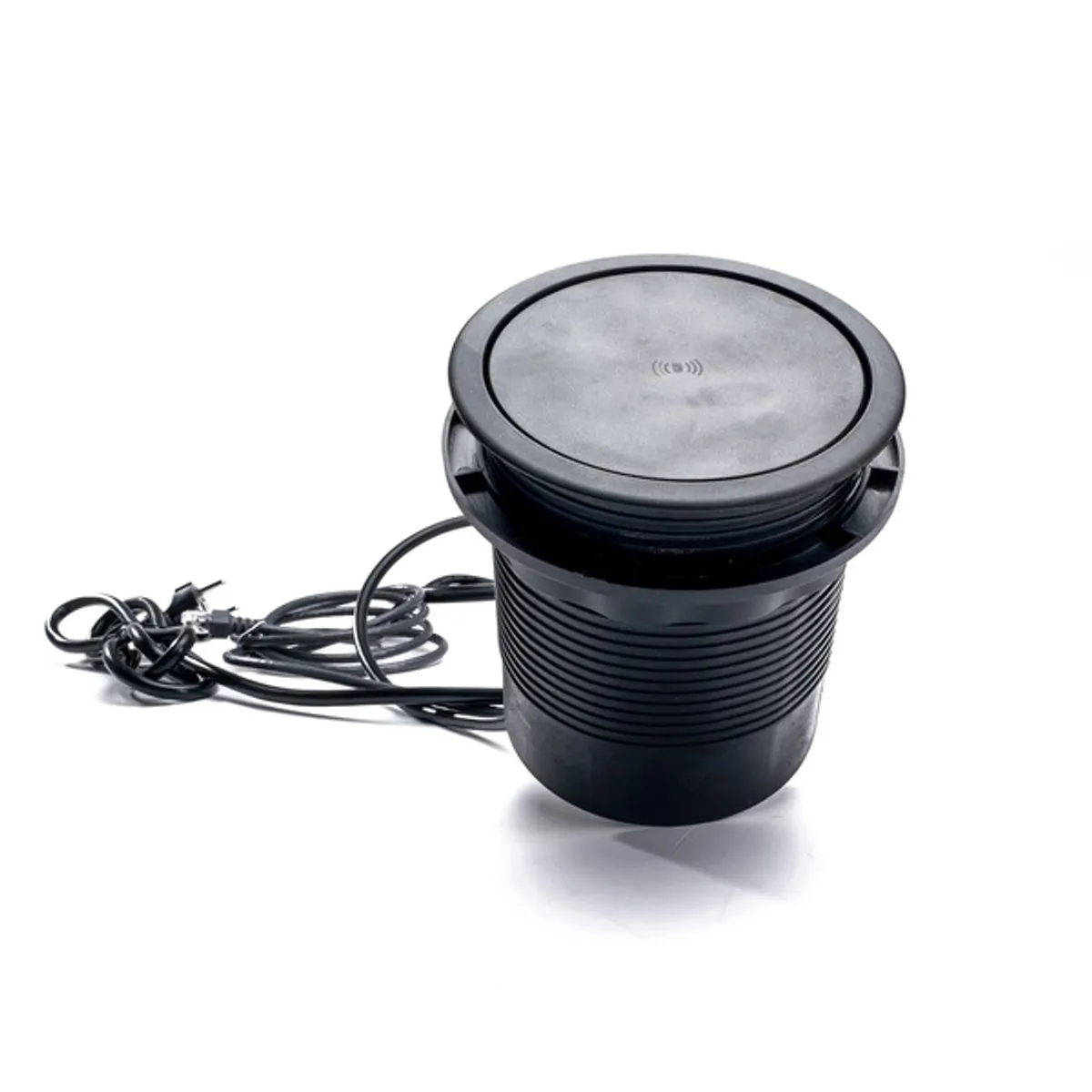 TOO PPS-101-4B IP20,4x 2P+F,HDMI,RJ45,2x USB-A,Qi töltés,hidraulikus, fekete asztalba süllyeszt.elosztó #2