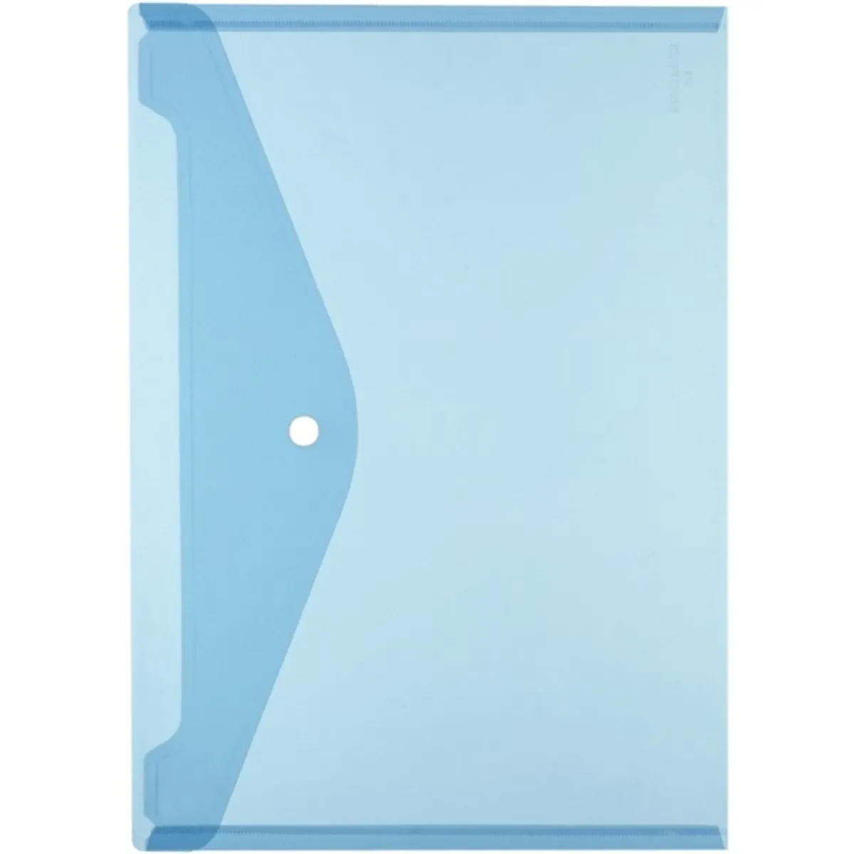 Herlitz PP A4 átlátszó kék patentos tasak #1