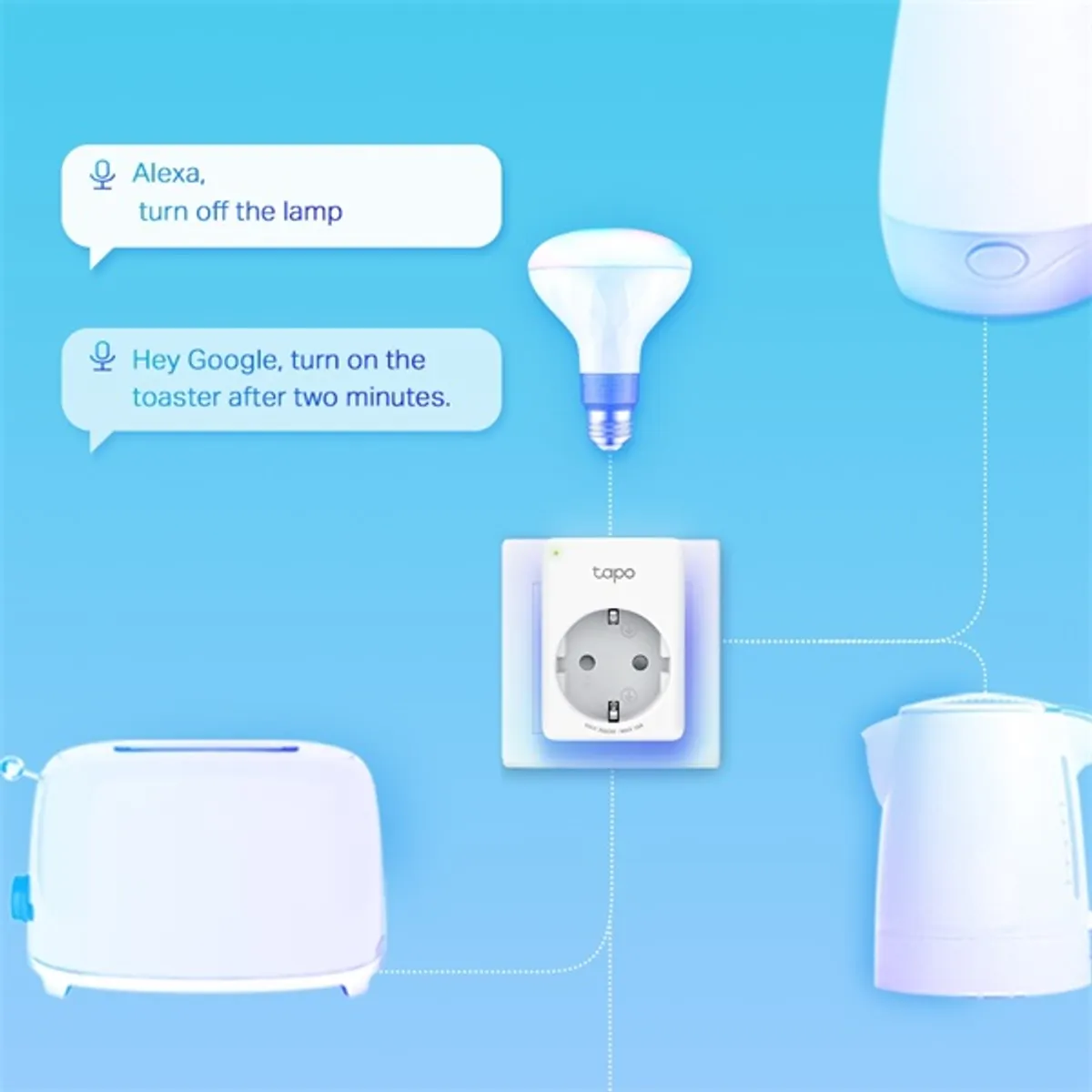 TP-Link P110 Smart Wi-Fi-s Fogyasztásmérős Konnektor(2db-os) #6