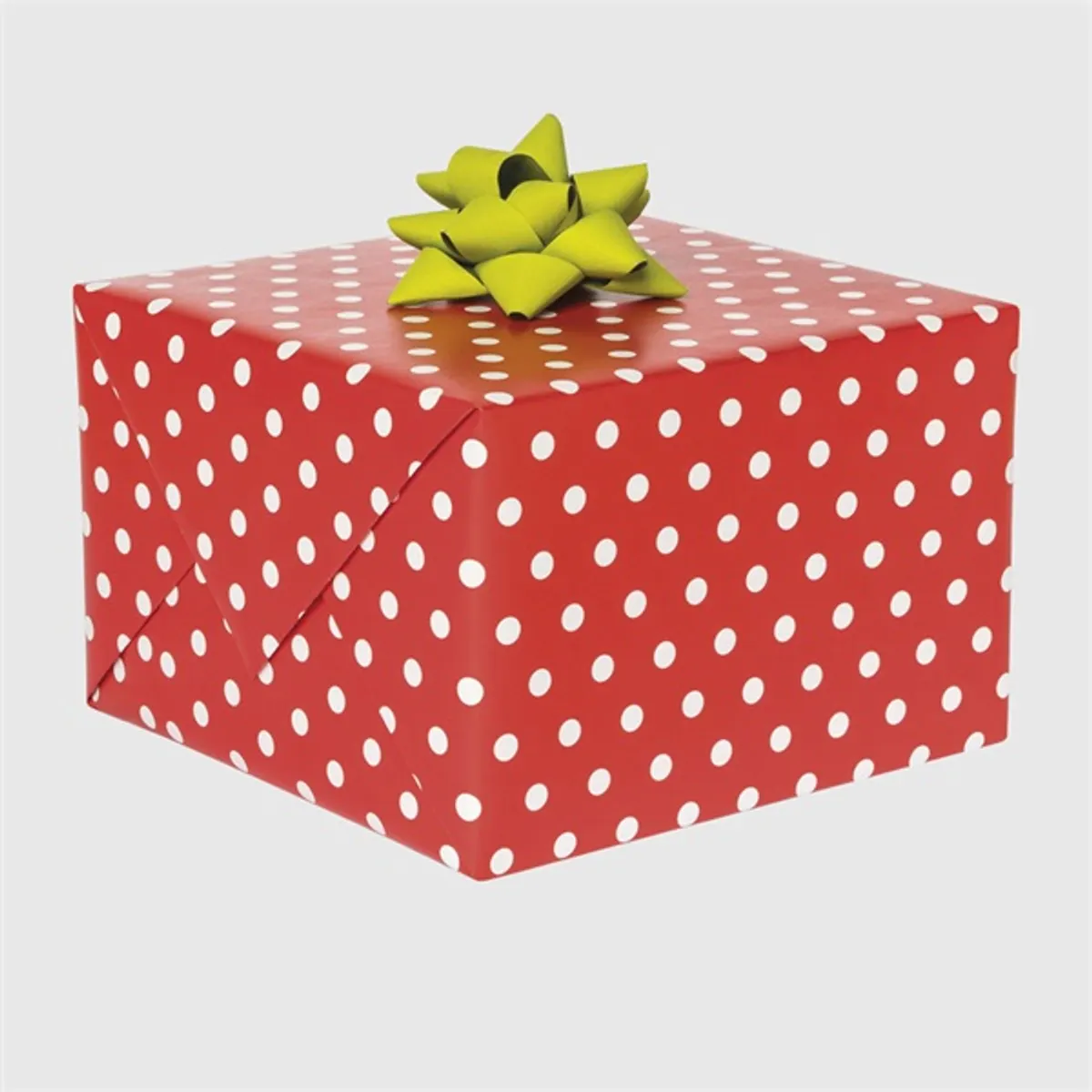 IRIS tekercses csomagoló papír, pöttyös, különböző színekben 200x70cm, 60g/m2 #3