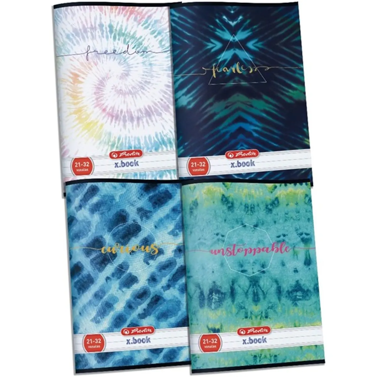 Herlitz Batik A5  21-32  vonalas füzet #1