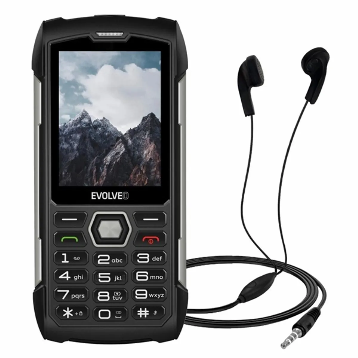 Evolveo STRONGPHONE H1 2,8" DualSIM fekete/ezüst mobiltelefon #8