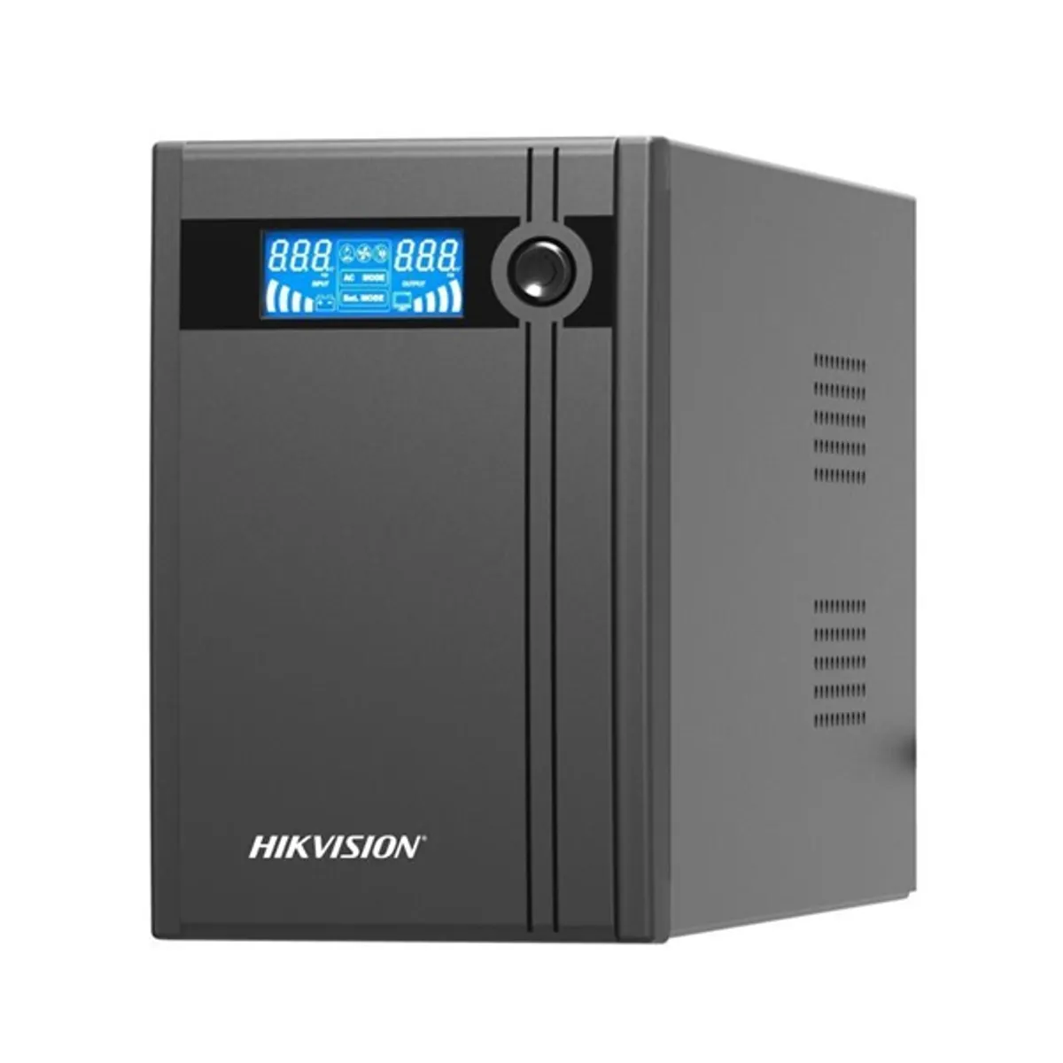 Hikvision DS-UPS2000/GER 2000 VA/1200 W, LCD kijelző, 12V/9Ah 2 db akkumulátor, 4db Schuko(DIN) Szünetmentes tápegység #1
