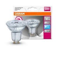 Osram Superstar PAR16 üveg ház/8W/575lm/4000K/GU10/230V/36fok dimmelhető LED spot izzó #2