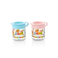 IRIS Varna fedeles pohár 212ml, rózsaszín vagy kék színű HN-1906