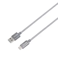 Skross USB-C-120-STEEL 1,2m USB/Type-C adat- és töltőkábel #2