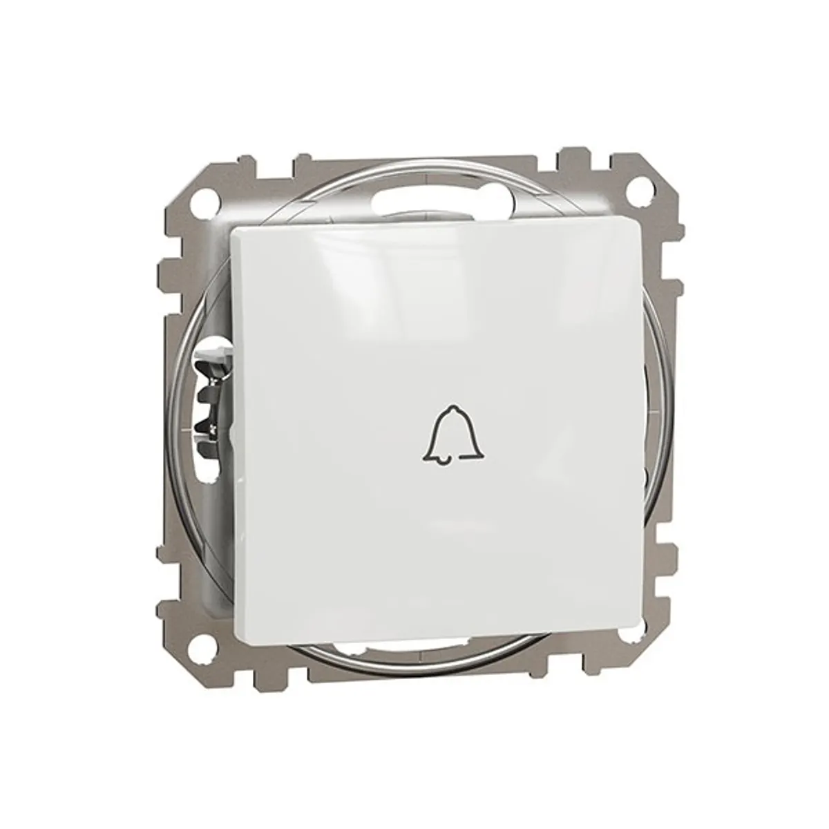 Schneider SDD111131 Sedna csengőjellel fehér SDD egypólusú nyomó #1