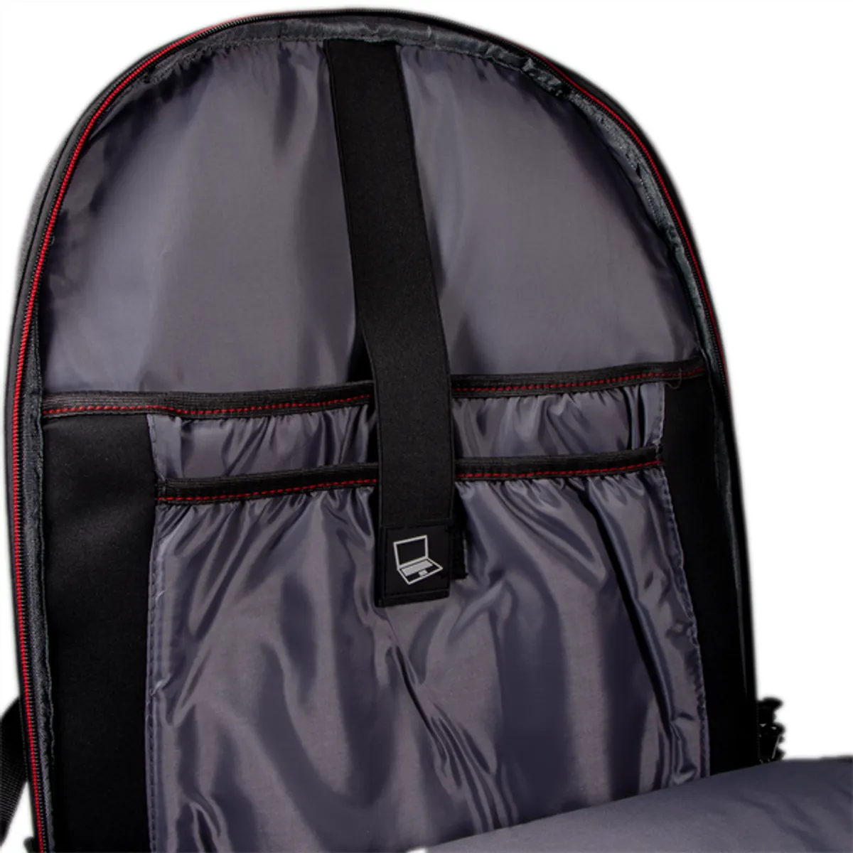 TOO GBP-GR17 17" szürke gamer hátizsák #5