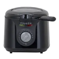 Hausberg HB-1331NG 2.5 literes 1450W ablakos fekete elektromos olajsütő #2