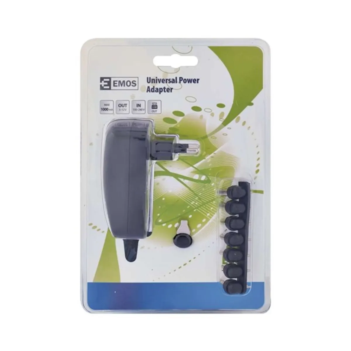 Emos N3111 univerzális 1000mA hálózati adapter USB aljzattal #2