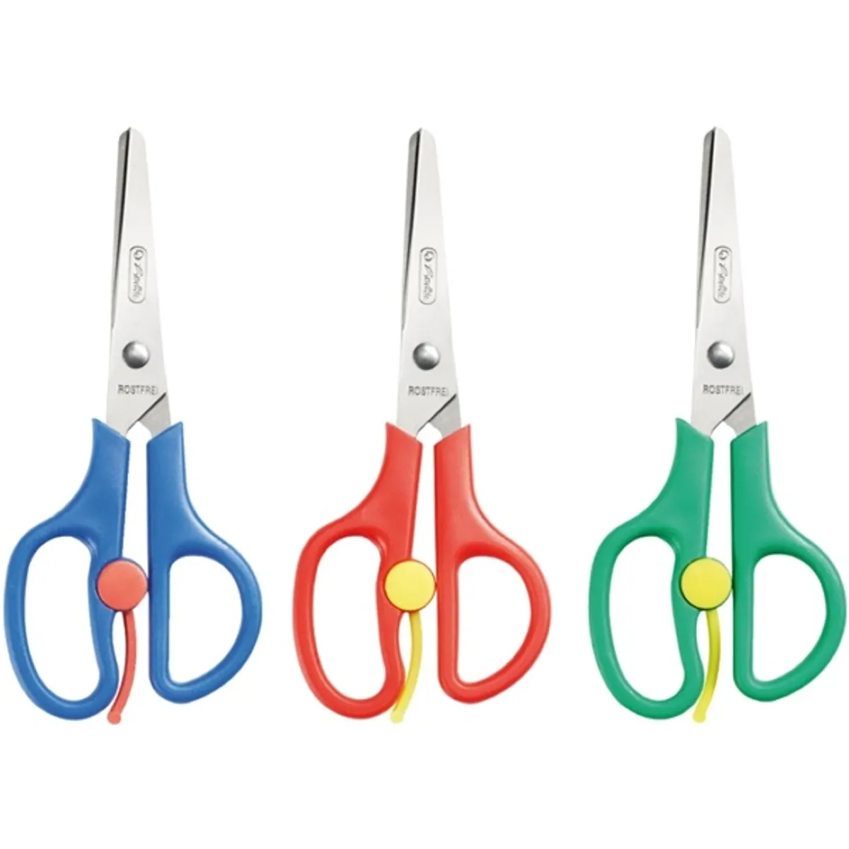 Herlitz tompa jobbkezes iskolai olló 13cm #1