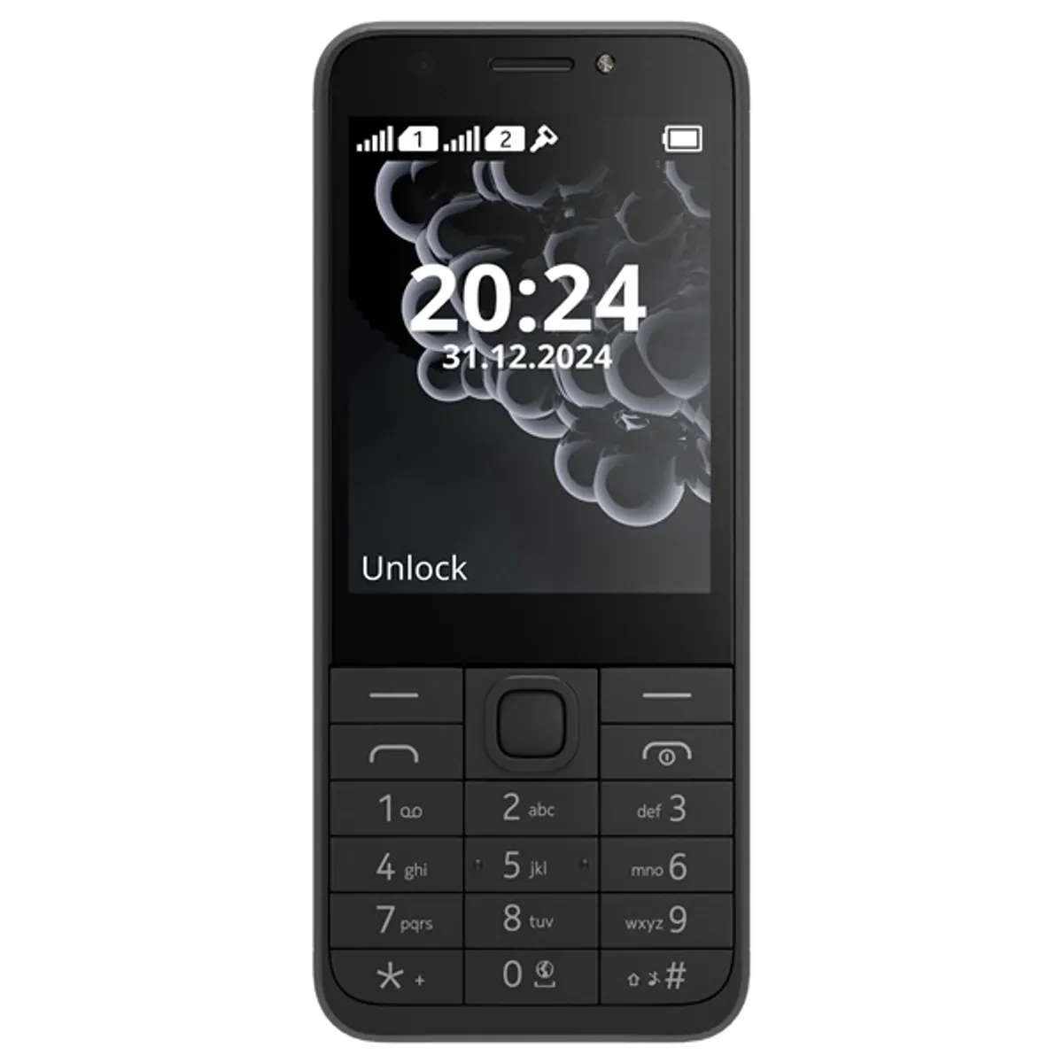 Nokia 230 (2024) 2,8" DualSIM fekete mobiltelefon #1
