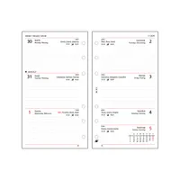 Kalendart Saturnus M311/F heti beosztású gyűrűs betétlap csomag #1