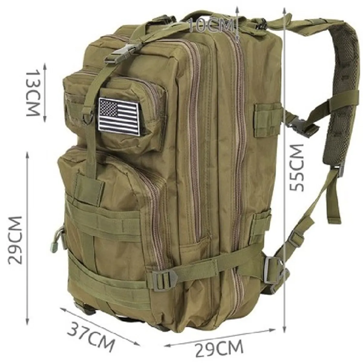 Trizand 45L zöld túrazsák #4